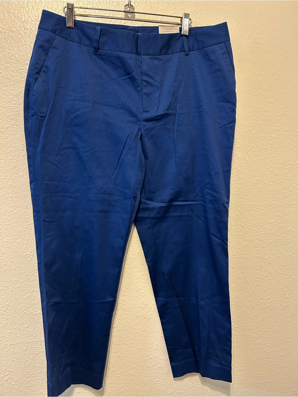 Coldwater Creek Royal Blue Ankle Leg Dress Pants